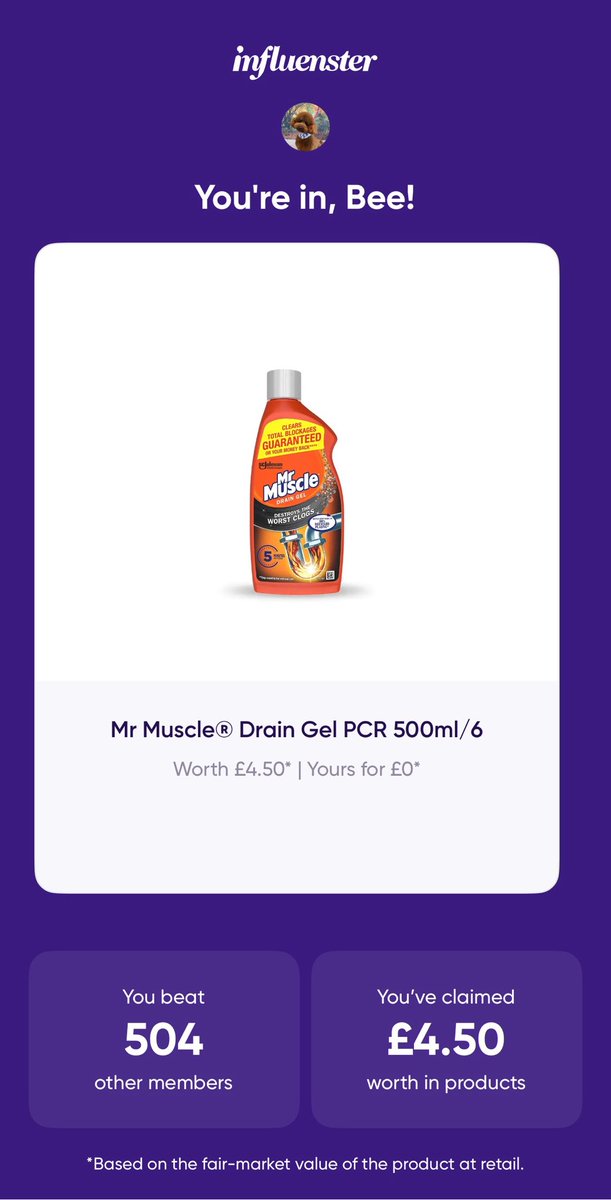 bamblolo's tweet photo. Thanks #influenster https://t.co/Y7bIjXP0pZ