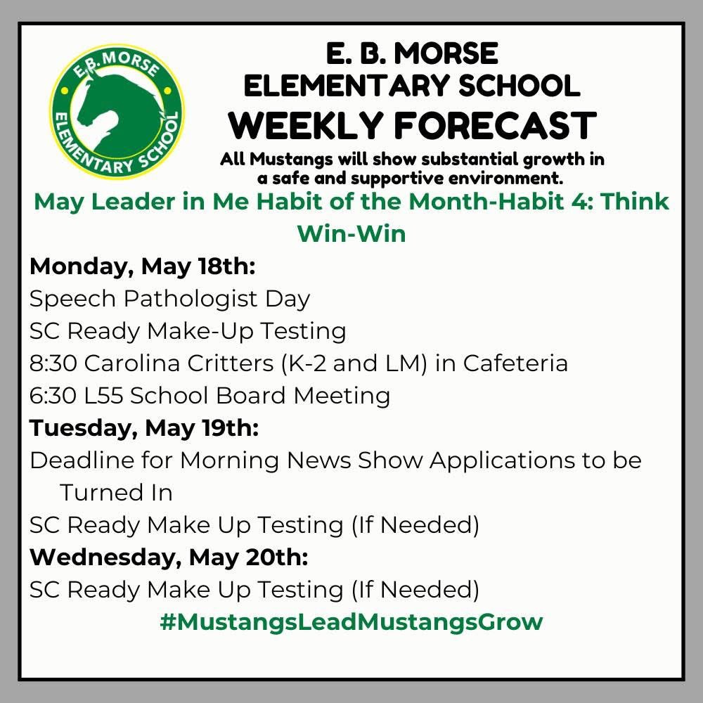 EB Morse Elementary tweet media