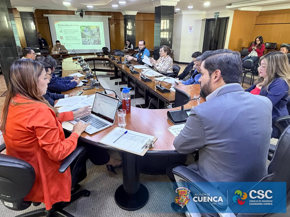 Consejo de Seguridad Ciudadana de Cuenca tweet media