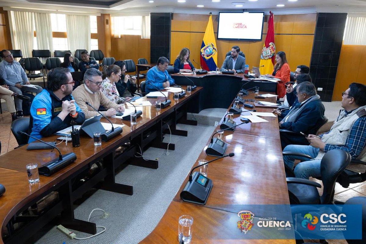 Consejo de Seguridad Ciudadana de Cuenca tweet media