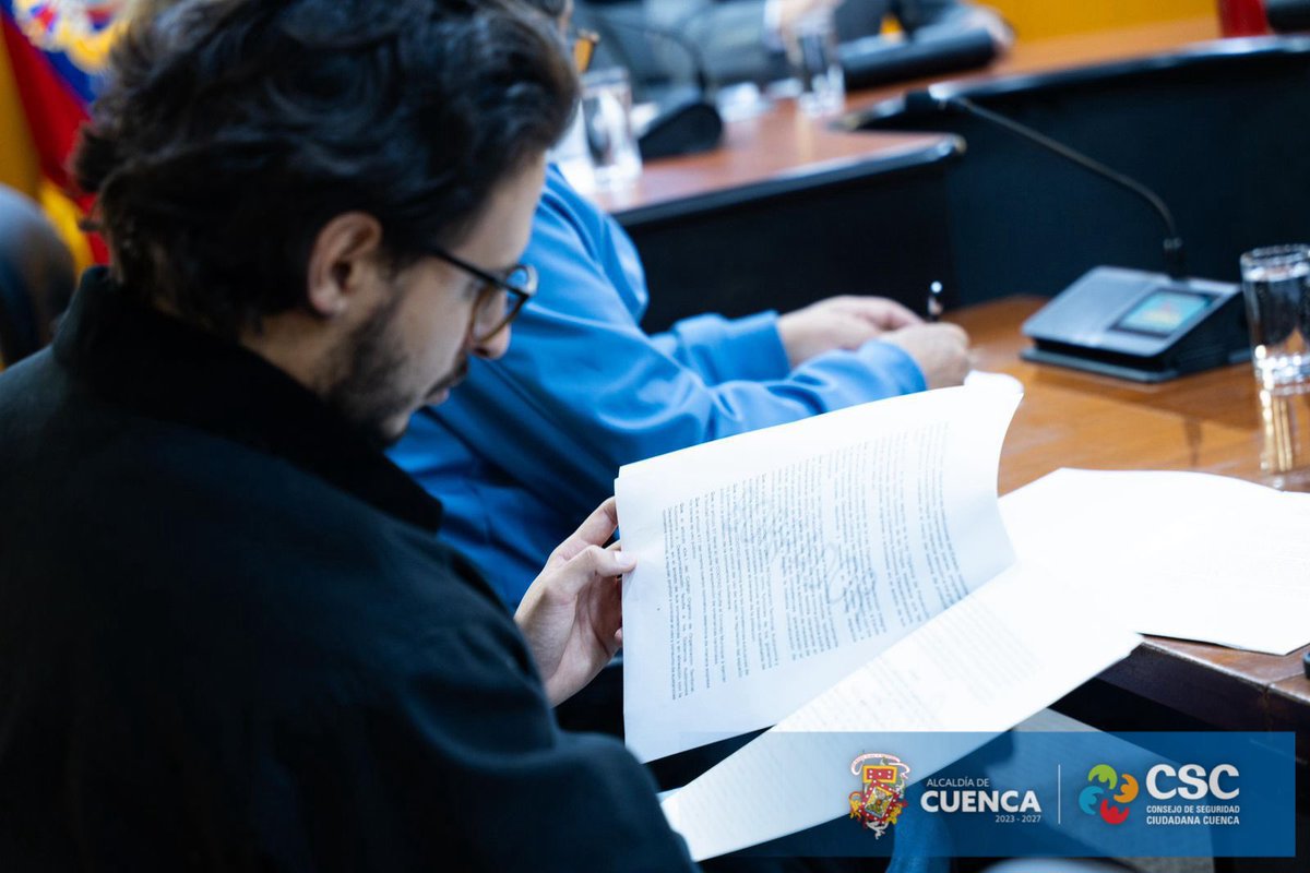 Consejo de Seguridad Ciudadana de Cuenca tweet media