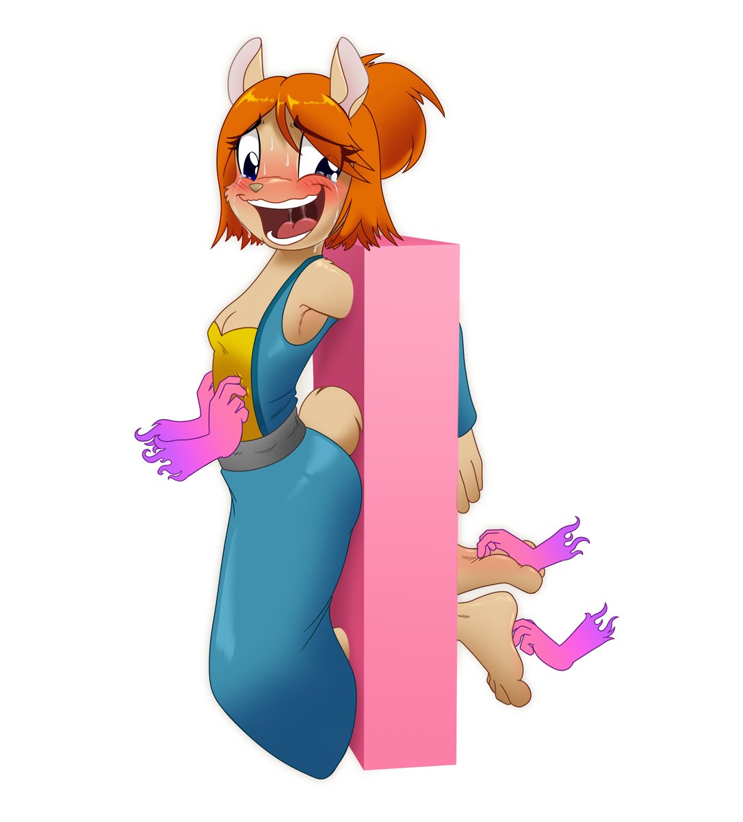 caroo_artist's tweet photo. Here's my contribution to the #indiesoles Collab! It's ginger from Dust: An Elysian Tail. https://t.co/DF7beZritK