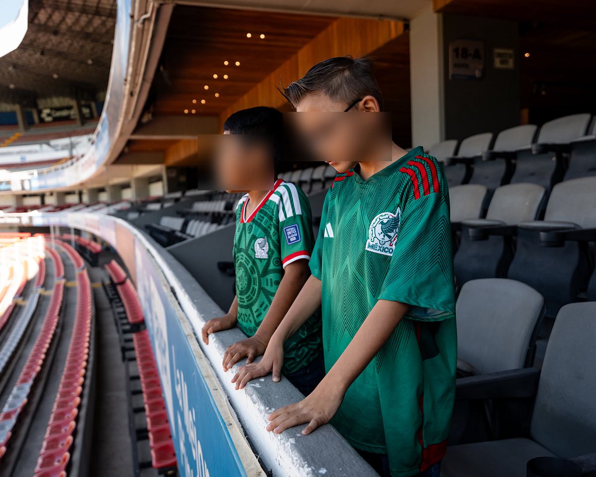 Club_Queretaro's tweet photo. Ayer tuvimos visita de unos cracks muy especiales en el Corregidora. 💙🐓

Pequeños del DIF recorrieron el estadio y compartimos una tarde increíble juntos. ✨ https://t.co/t0e1yg7k7G
