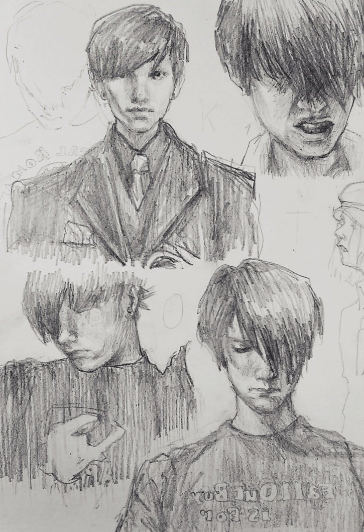 losospics's tweet photo. #ryanross #patd #portrait #traditionalart #sketchbook #lifejournal #2000s https://t.co/nOyZwWERFI