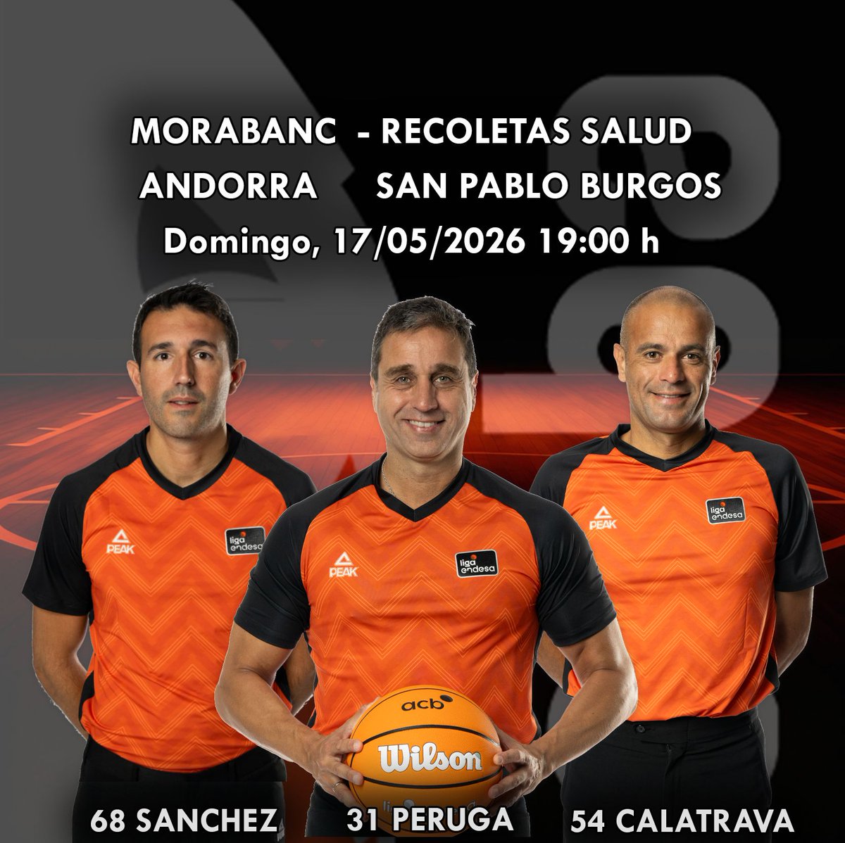 ArbitrosAEBA's tweet photo. @ACBCOM LIGA ENDESA – Jornada 32
Este fin de semana nos sumamos al Día Internacional contra la Homofobia, la Transfobia y la Bifobia, apoyando esta bonita iniciativa de la muñequera arcoíris en la jornada ACB-Endesa.  🌈 
#ArbitrosAEBA #refereelife @ACBCOM https://t.co/WitPjnRlpJ