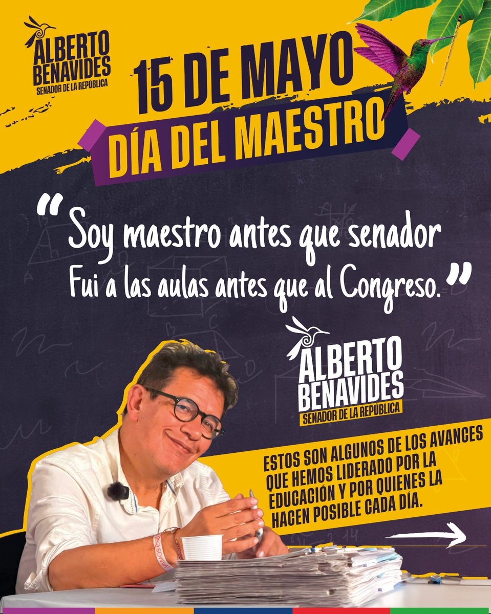 Alberto Benavides Mora tweet media