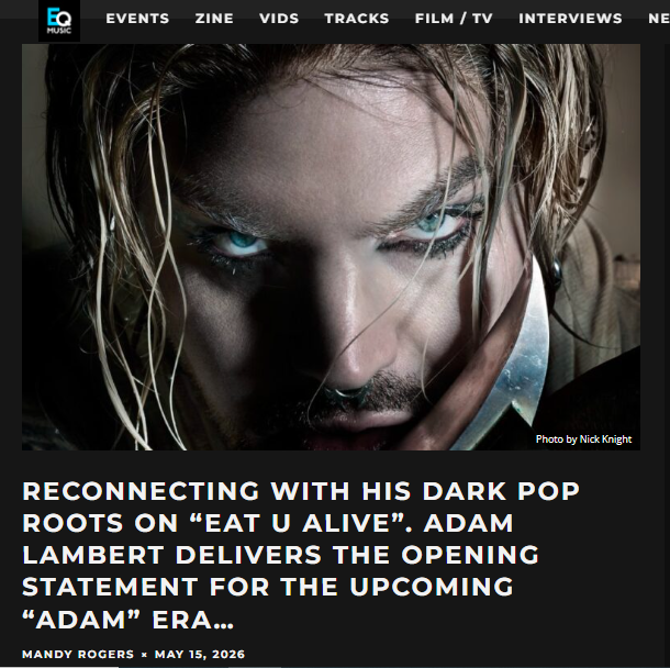 EQ Music: Reconnecting with his dark pop roots on “Eat U Alive