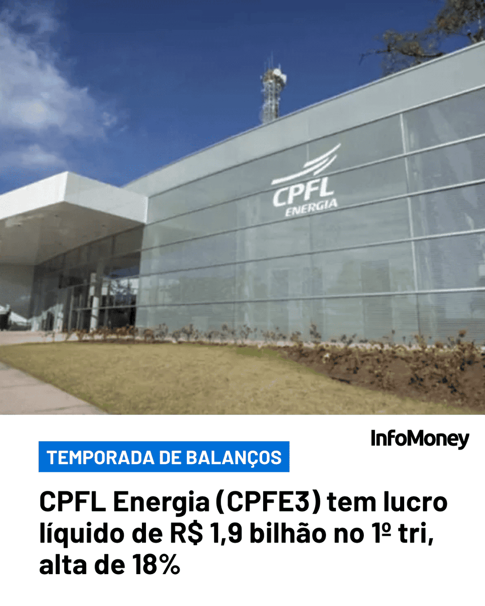 infomoney's tweet photo. Quantidade de energia faturada no período caiu 7,8%.
Leia mais no site do InfoMoney: https://t.co/xkBxBJ7y2u
Foto: Divulgação
#CPFL #Energia #Mercados #Balanços https://t.co/RMKz59kszb