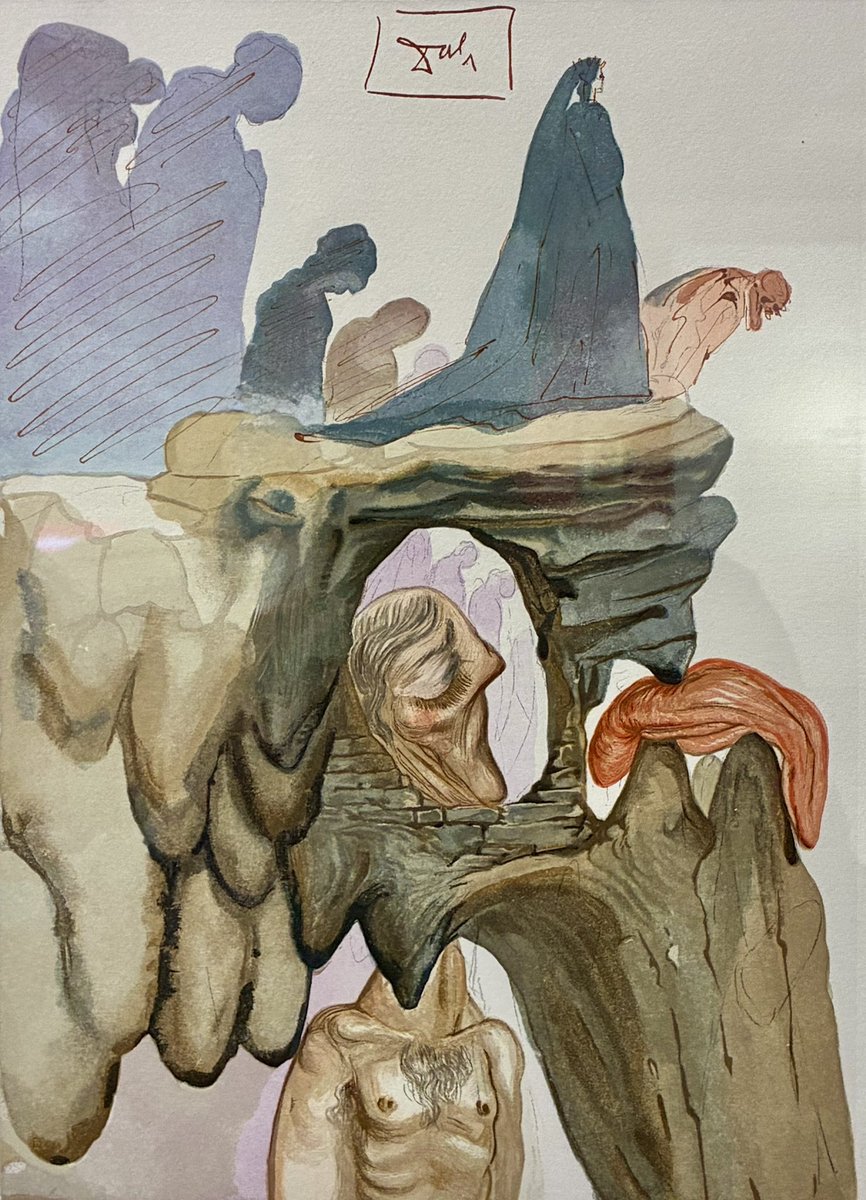 bcncherokee's tweet photo. Hoy en #LaFACT de #Terrassa viendo la fantástica exposición de 100 grabados de #Dali que ilustran #LaDivinaComedia de #Dante. Se puede visitar hasta el 5 de Julio https://t.co/bVFpPoE7IX