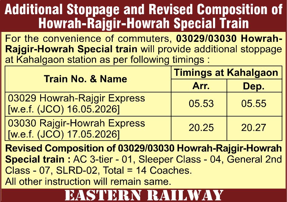 Eastern Railway tweet media