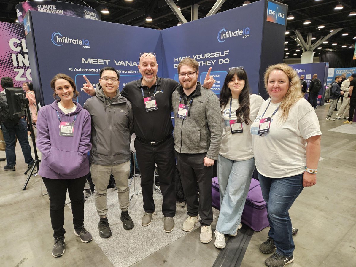 InfiltrateIQ's tweet photo. We spent this week at #WebSummitVancouver showing a different way to find your vulnerabilities before someone else does.
If you missed Vancouver, you can book a test at https://t.co/w7Xpc4CgXV

Hack yourself before they do.

#InfiltrateIQ #Vana #CyberSecurity #PenTesting https://t.co/Lio9nRqDtJ