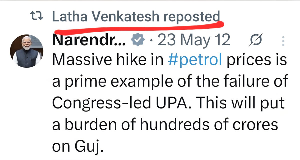 Priti Gandhi tweet media