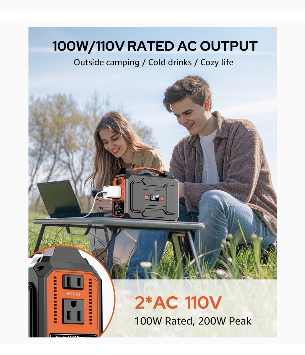 greyoakfreight's tweet photo. Power outages? Stay powered ⚡️☀️
This solar-charged portable power station keeps your phones, laptops, lights and small devices running even when the lights go out. Perfect for home, travel, business or emergency backup.
Grey Oak delivers it straight to your door for just $40 all-inclusive.  📦✈️ stay powered Ghana 🇬🇭 #greyoakglobal  🔗 : https://t.co/7QEN2XqyGN