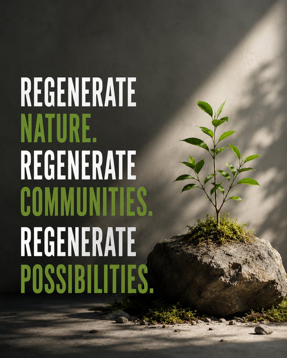 RegenMaxi's tweet photo. GM 🌍

Regeneration creates more than environmental impact.

It creates resilient communities, stronger coordination, and new possibilities for how economies can work alongside nature instead of against it.

That’s the long-term vision behind @regen_network and $REGEN. https://t.co/iXsLdtYXua