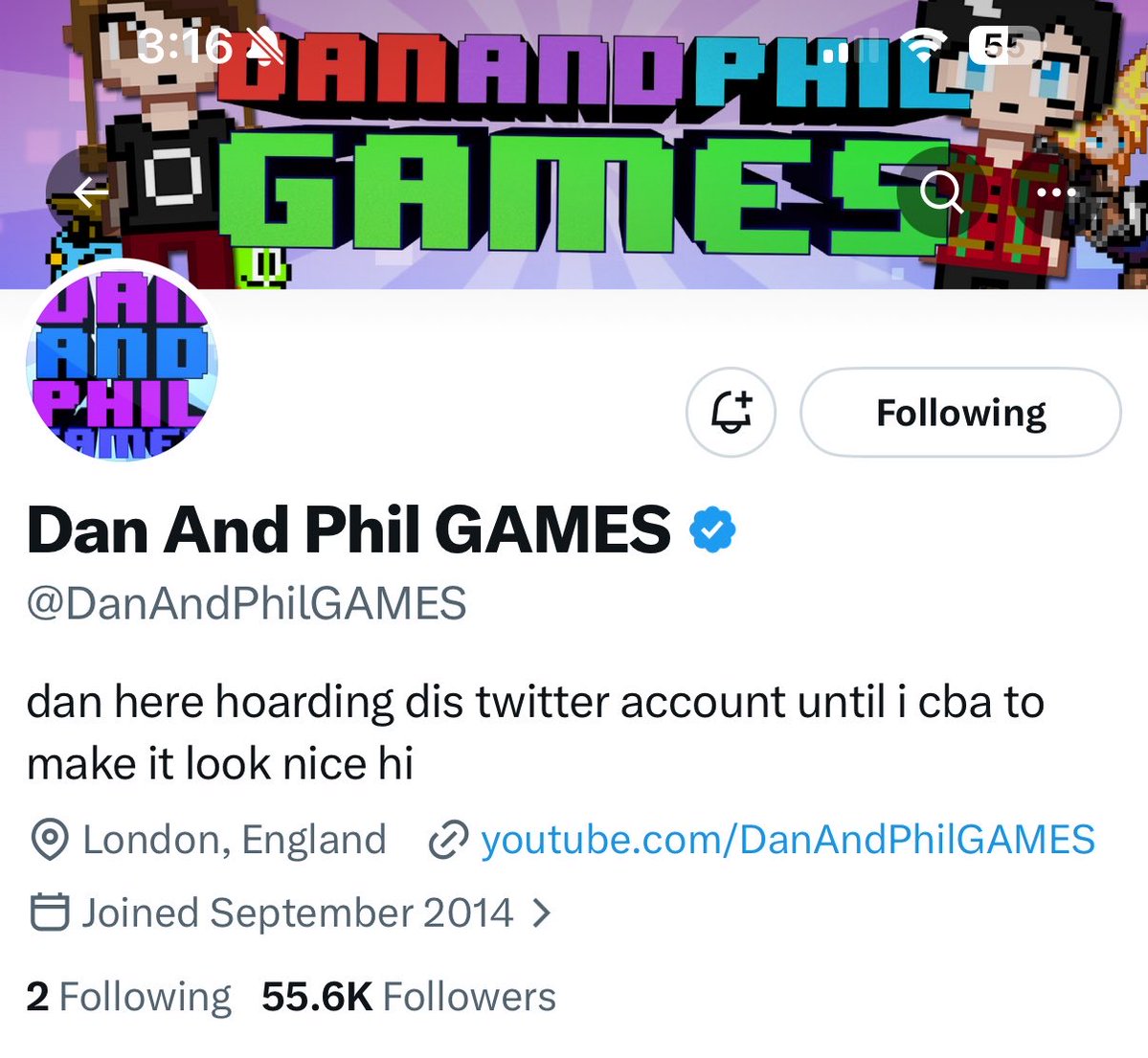 dan and phil updates ⚞•⚟ tweet media