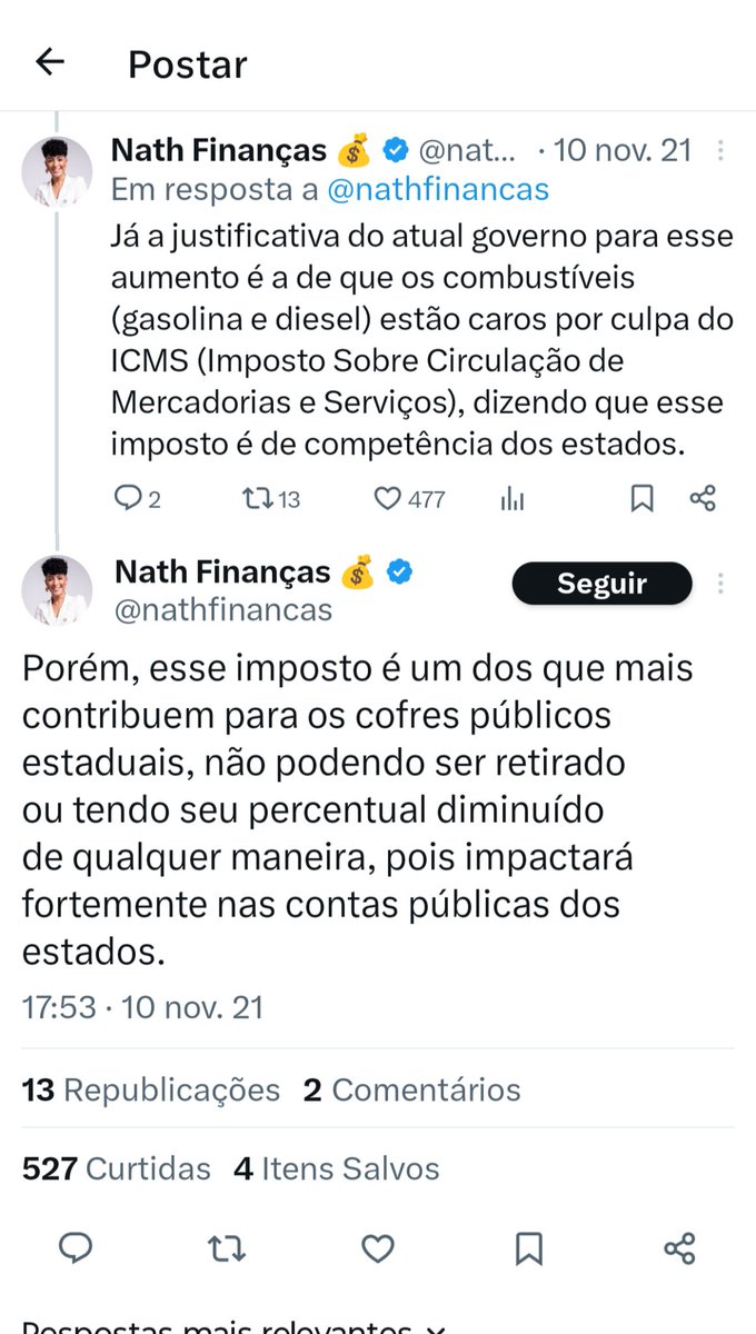 Lambisgóio, o tiraninho isento de ICMS. tweet media