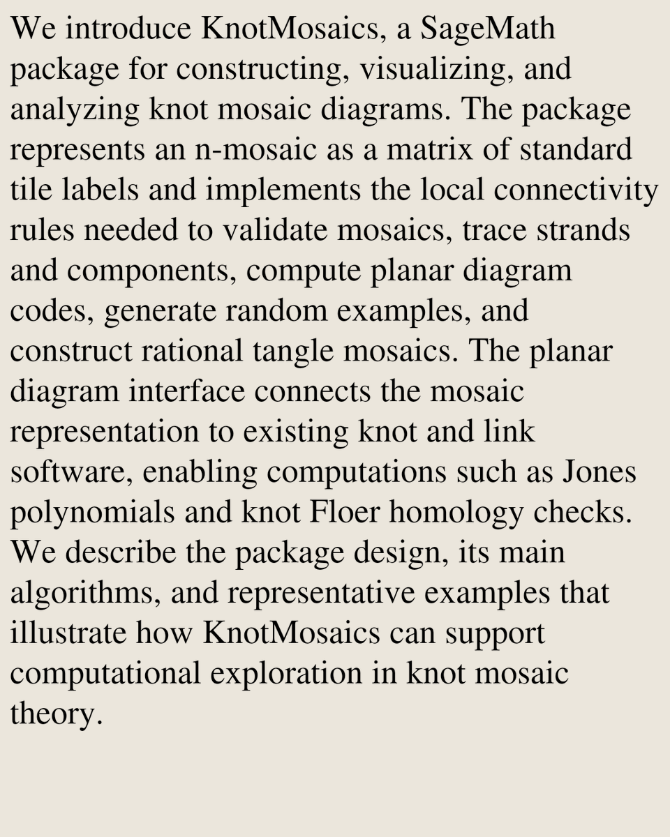 Geometric Topology Papers tweet media