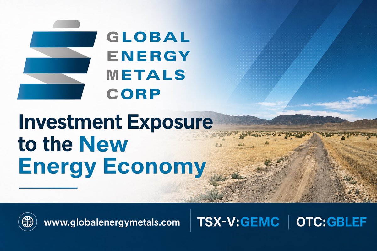 EnergyMetals's tweet photo. $GEMC | $GBLEF offers investors a unique, diversified approach to participating in the global energy transition &amp; critical minerals supercycle.

⚒️ strategic project ownership
💰royalty exposure 
🤝partner-funded advancement

Connect with us for more info: https://t.co/ecNoftV8oe https://t.co/Bbug7unPXc