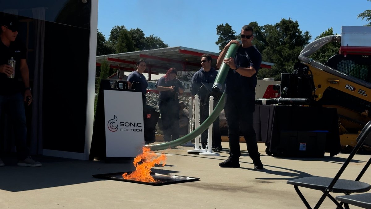 SonicFireTech's tweet photo. “Response time is everything. That’s where we believe a paradigm shift can happen.”

Recently at @ContraCostaFire, we brought together fire service leaders, state officials, and more for a live demo focused on the future of fire prevention.

Learn more: https://t.co/xK8PggoZOz https://t.co/NOHqqJmCnu