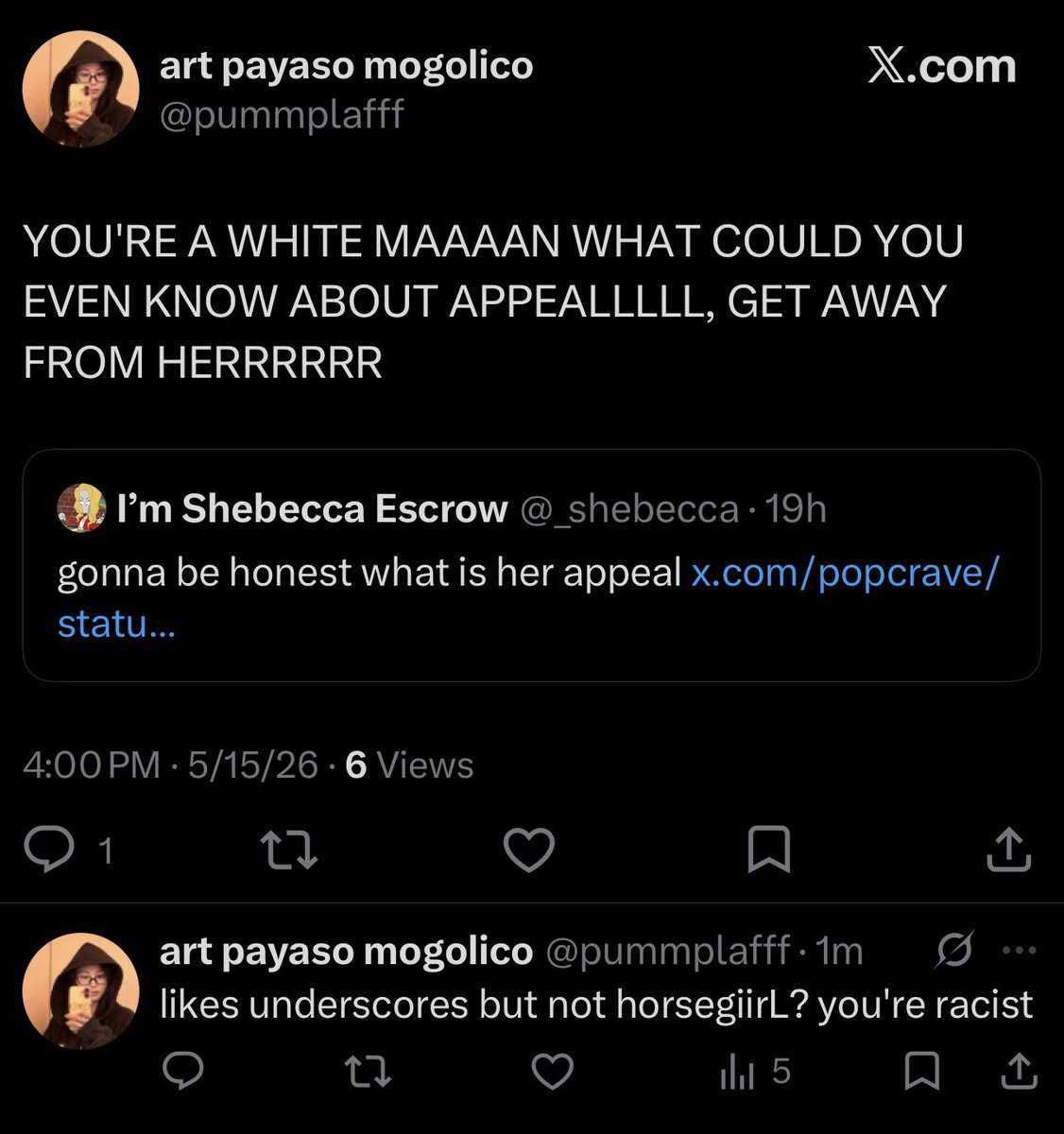 I’m Shebecca Escrow tweet media