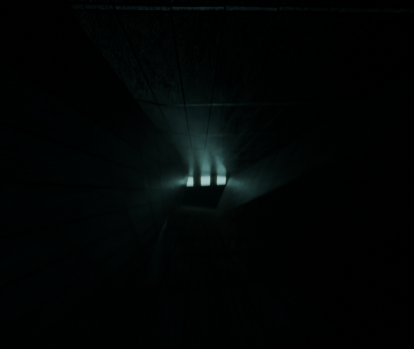 Da_Machinist's tweet photo. I hear running water down there. Could lead to the local sewer system which I could use to get out.

Should I head down there? https://t.co/lUP8r0QIpe