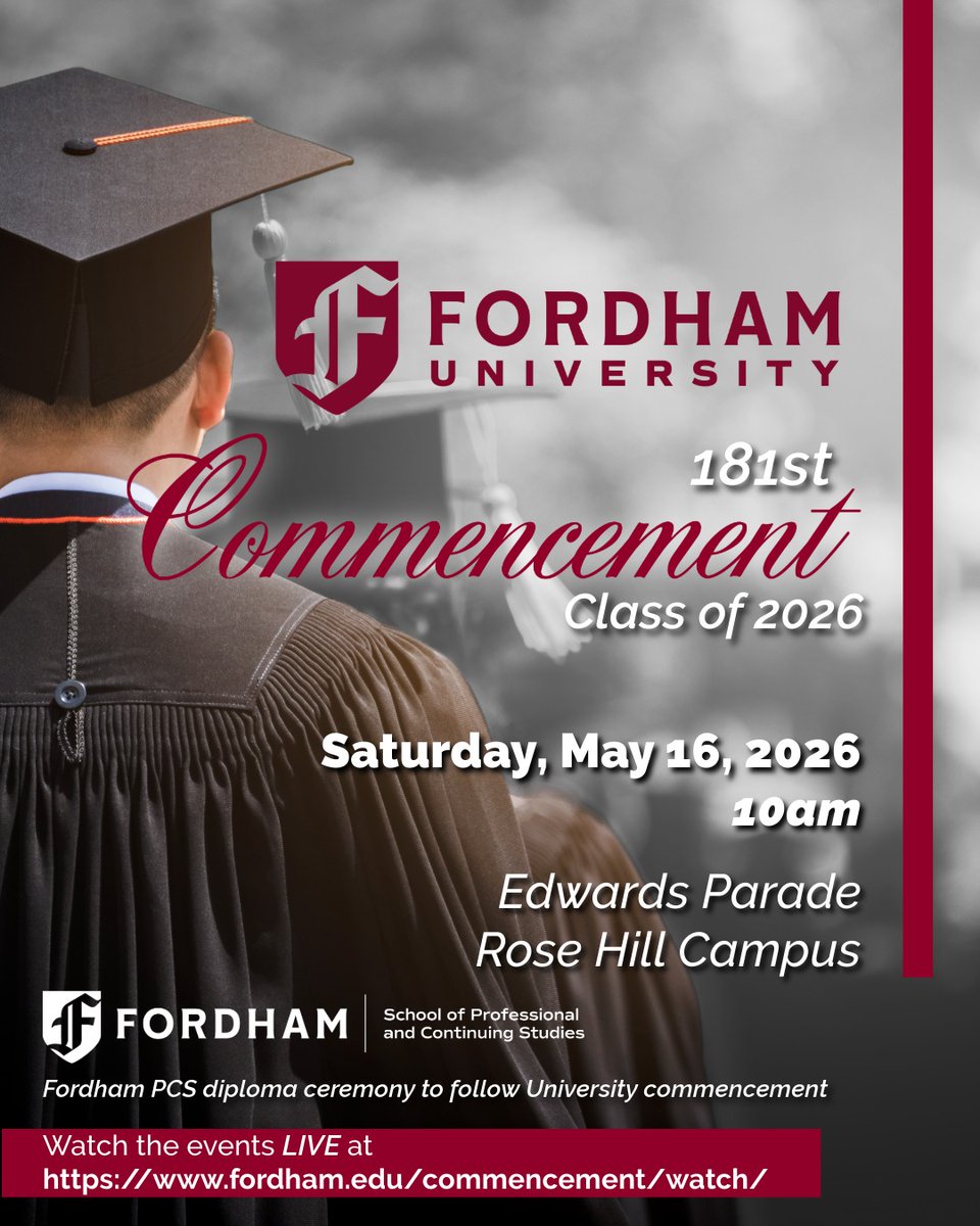 Fordham Professional and Continuing Studies tweet media