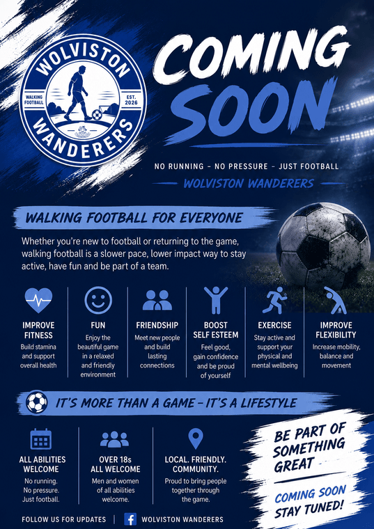 wolvoworld's tweet photo. Coming Soon - Wolviston Wanderers #Pitchero
https://t.co/YIeO1ICk5L https://t.co/PjF00dxxhT