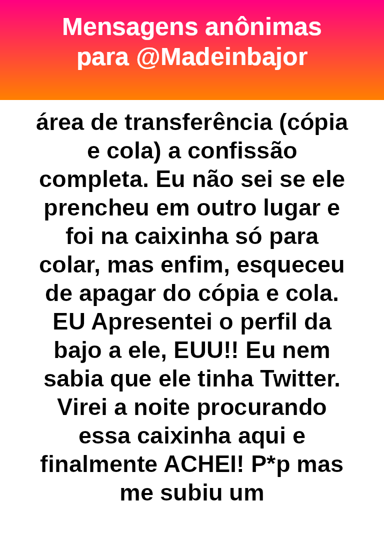 Making of da vida alheia tweet media