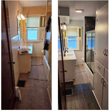 MountCorrick's tweet photo. Are you ready to join our satisfied customers? Check the before and after pics and you’ll see why they’re happy!
#bath #remodel #homeremodeling #generalcontractor #CustomerAppreciation https://t.co/VXymvaenVs
