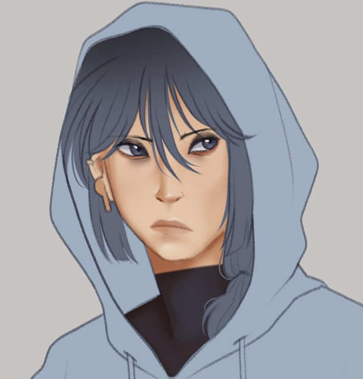 Mei_mood's tweet photo. Just got to remember this before and after shading of one of my characters 😍 https://t.co/hb4zjmOfpW