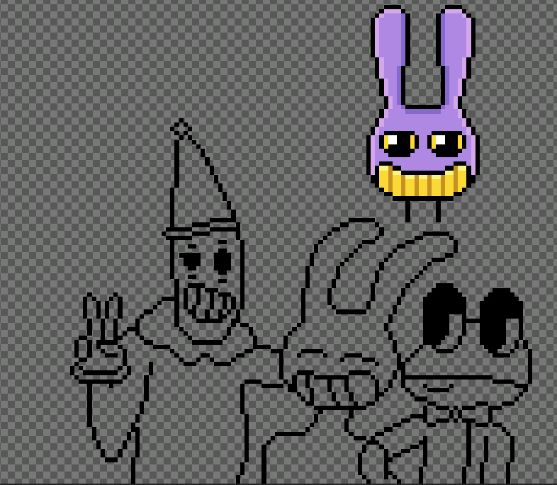 Jonrrix's tweet photo. WIP de un proyecto que ando haciendo, cualquier consejo es bienvenido!!

#pixelart #WIP #tadc https://t.co/DTBsOe2o4d