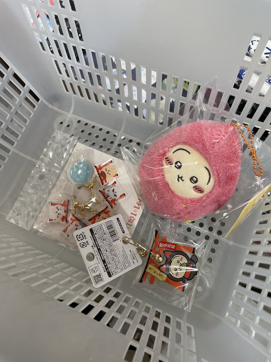 伏見稲荷大社とちいかわもぐもぐ本舗 衝動買いしてしまった🥴