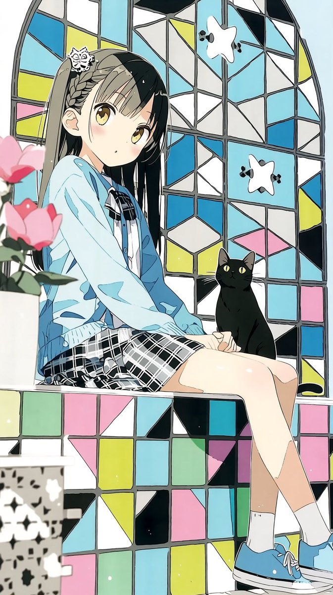 Post by 海老@AIイラスト🦐 on X: 🐈‍⬛🌷