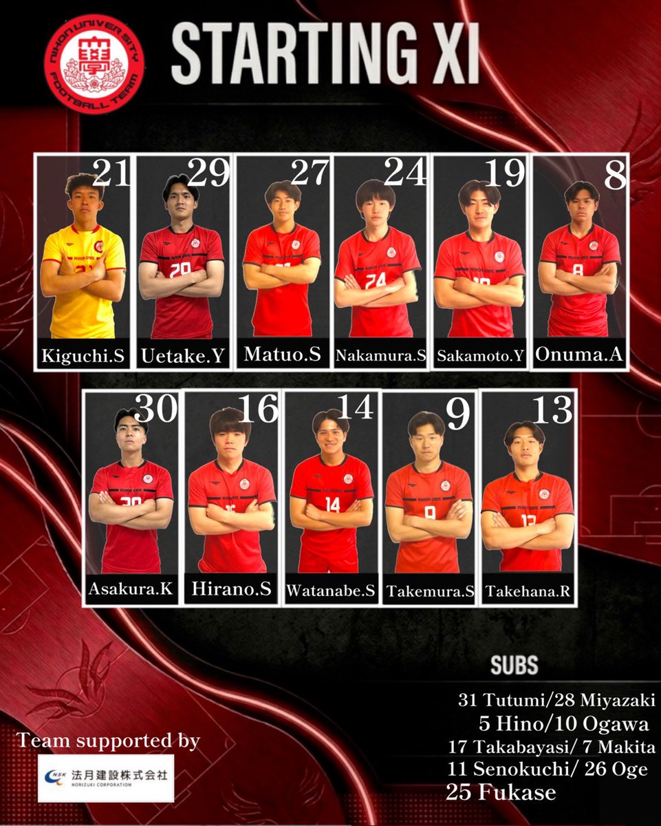 日本大学サッカー部 (@nu_soccer) / Posts / X
