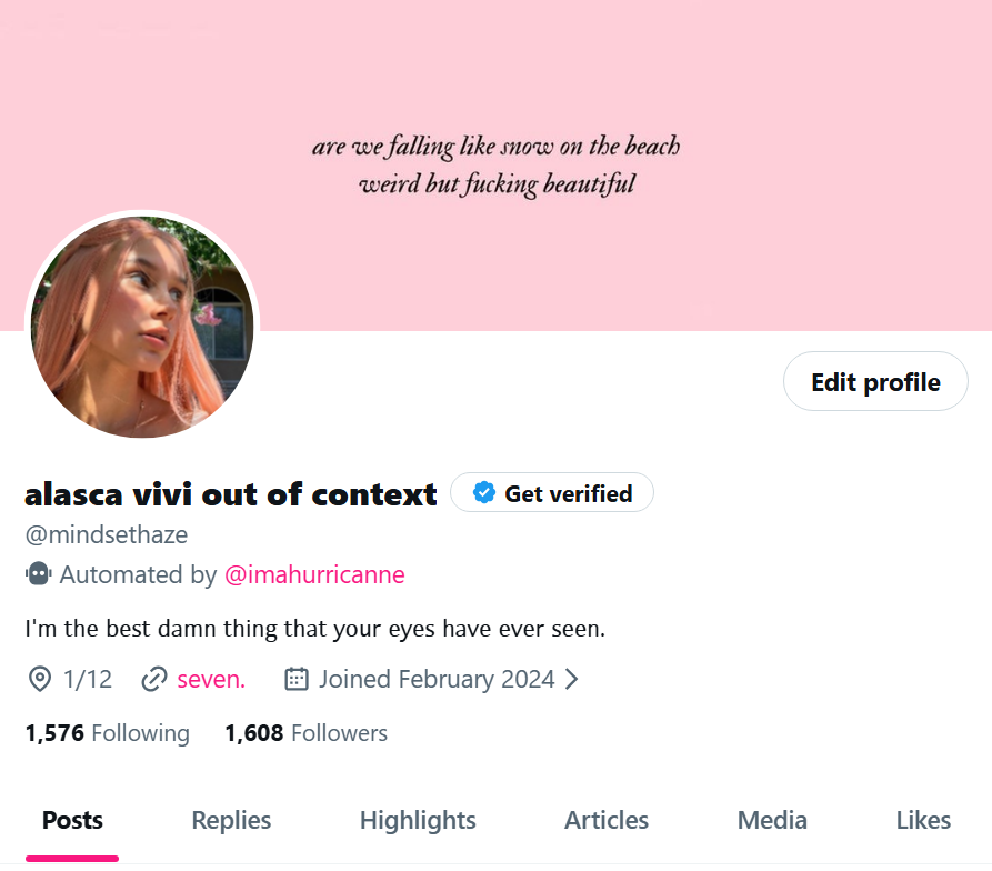 alasca vivi out of context tweet media