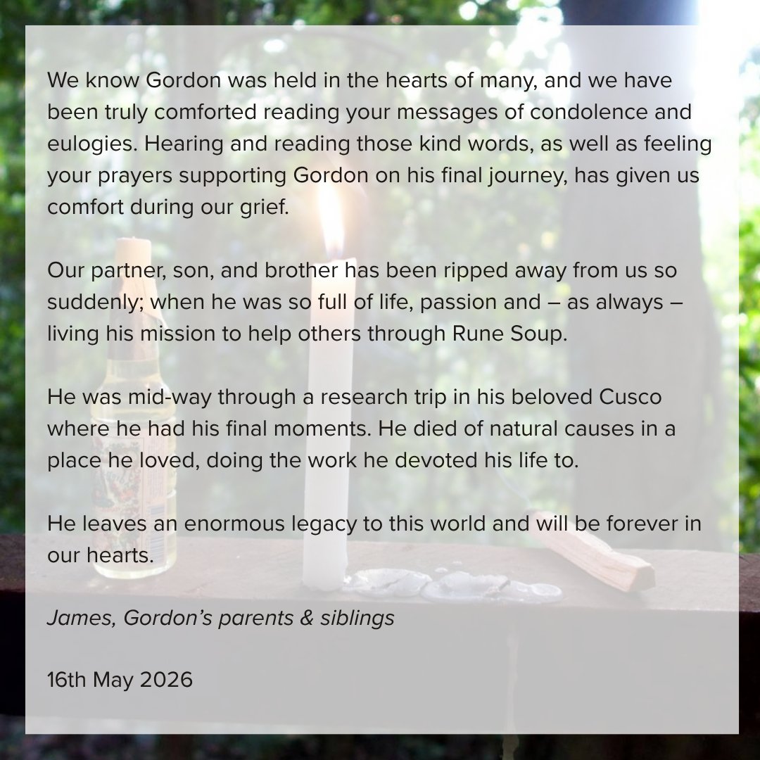 Gordon White tweet media
