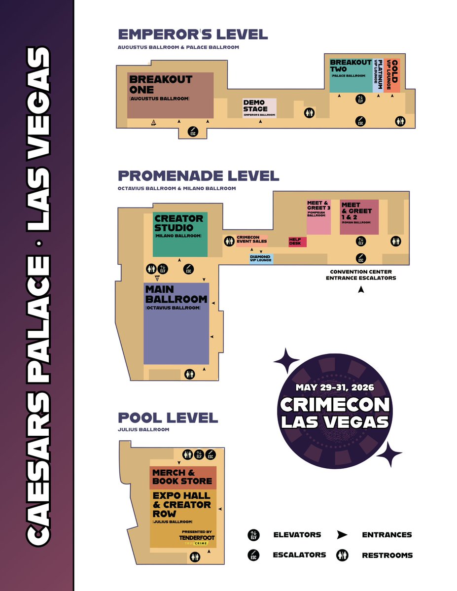 CrimeCon tweet media