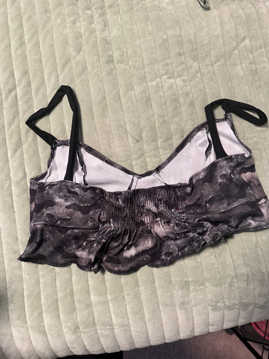 circusdisorder's tweet photo. I was sewing all day and now I’ve seen to have entered a depressive episode.
 Missed stream because of it, sorry 🥺 https://t.co/FtiTc81eUs