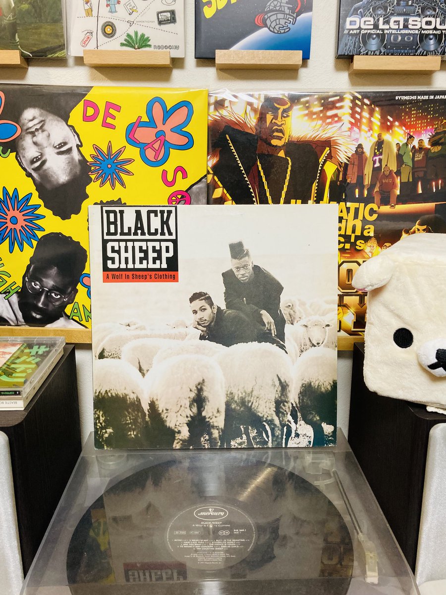 BLACK SHEEP「A Wolf in Sheep's Clothing」レコード。ヒップホップ
