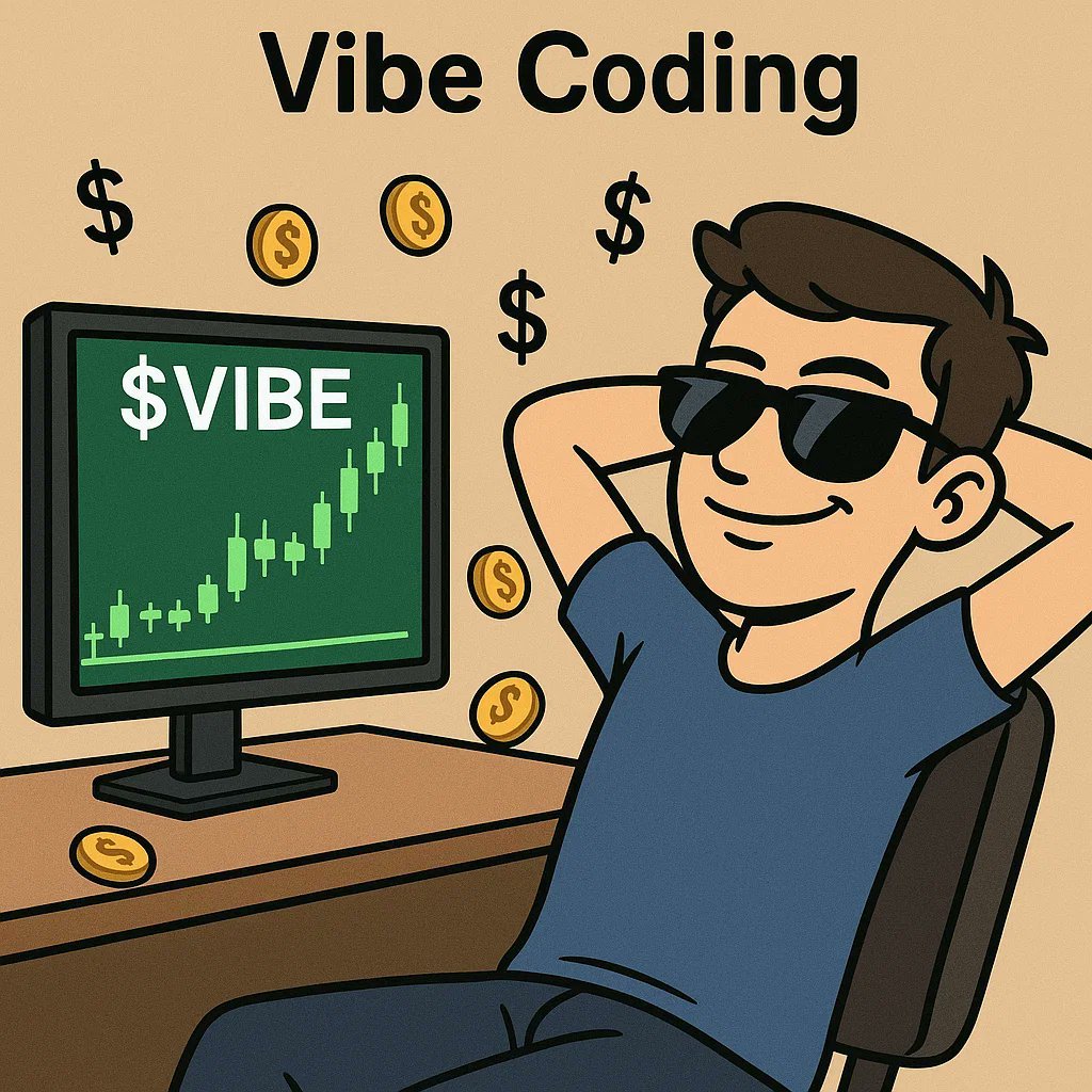 VibeCoding_Sol's tweet photo. Weekends are meant for $VIBE Coding

https://t.co/AZLLxrvtpw

$SOL $BTC $ETH #vibecoding #lovable #cursor #codex #claudecode #solanatokens https://t.co/YqVre37D0N