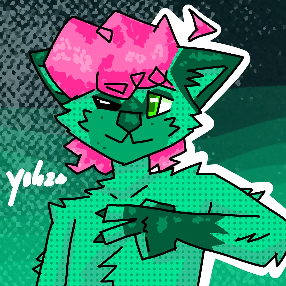 halphgreen's tweet photo. testando umas coisas
#furry #hyena #furryartist #furryart https://t.co/sQVxDRz7GD