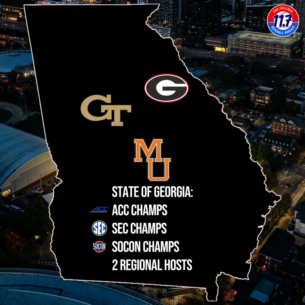 11Point7 College Baseball tweet media