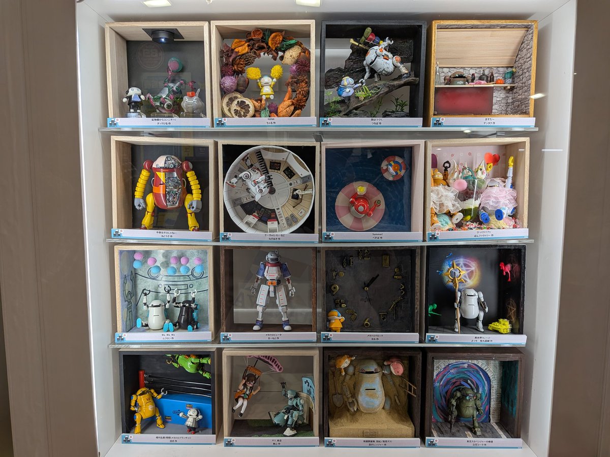 hikosan2896's tweet photo. #静岡ホビーショー
ハセガワブースのメカトロキューブ8
みんな素敵な作品です
#メカトロキューブ8 https://t.co/Xs5QwL5EMy