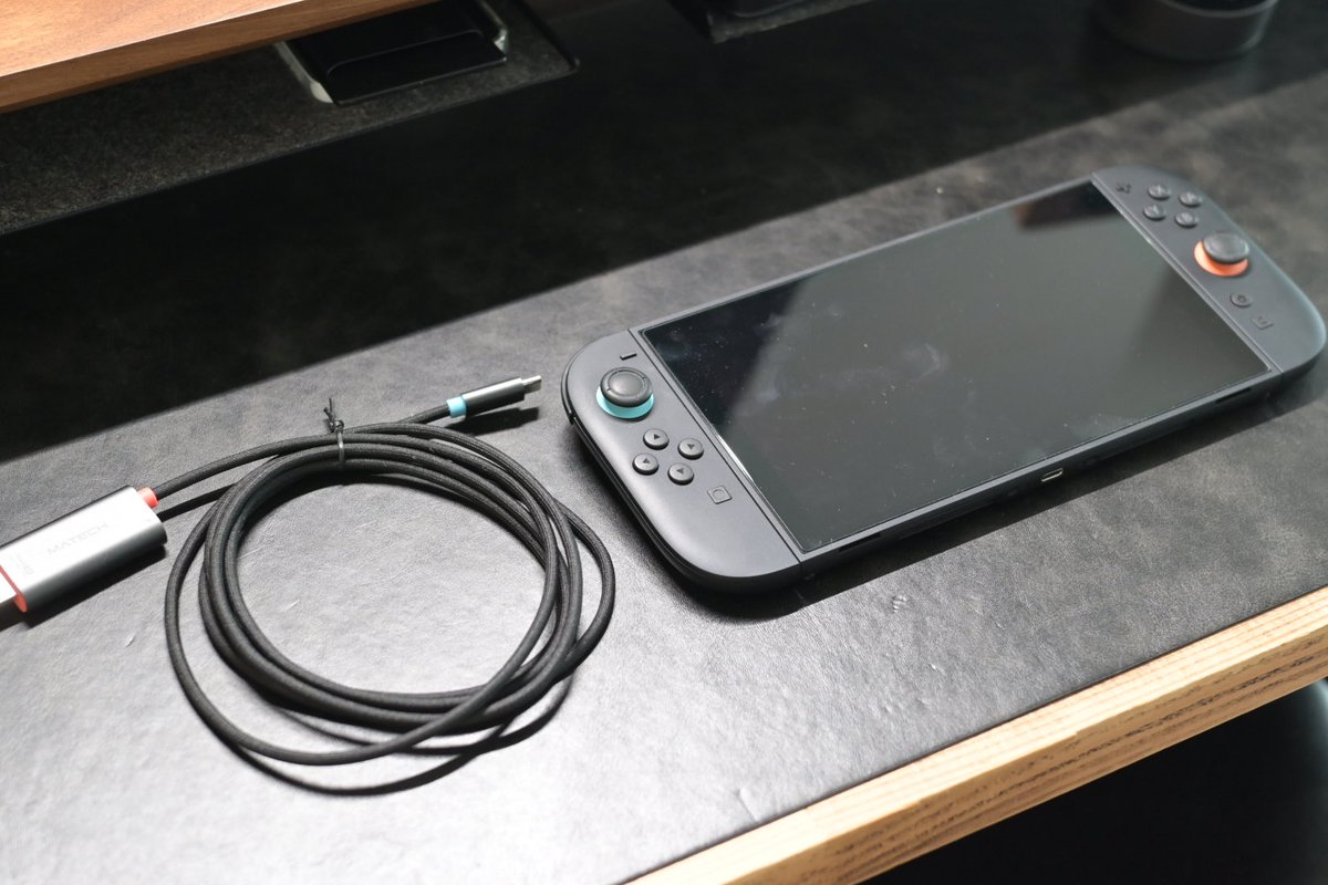 nantehida03's tweet photo. モニターにSwitch2のドックなしで出力出来るのって便利やん
そんな便利さを支えるのはこれ

MATECH スイッチ Switch 2 ケーブル

モニター裏にドック固定してもええけど、かさばるんですよね
それをそのままケーブル一本でモニターに出力できる
ただし、注意事項があって
#PR #matech https://t.co/9pbdalnLsw