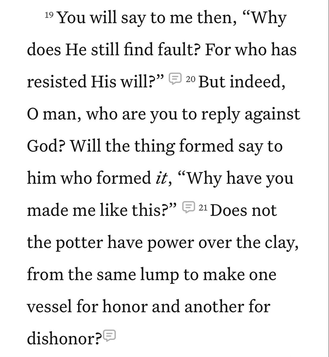 solideogloria38's tweet photo. @StefanMolyneux I don’t know why so many people are intent on defending this idea of free will and also, here is a 2000 year old answer for a 2000 year old question: https://t.co/KV8fy8dL6C