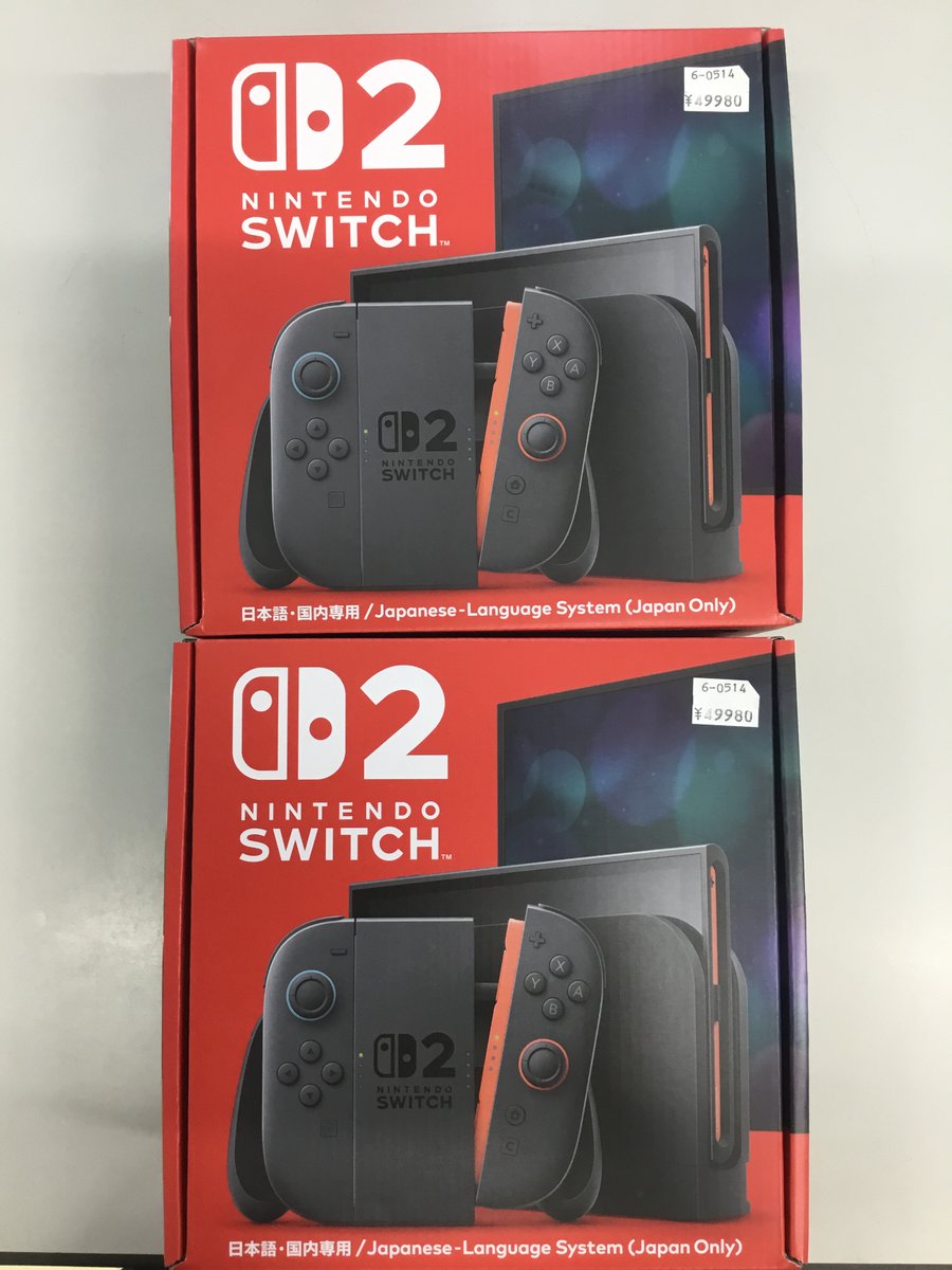 お知らせ】 Nintendo Switch 2 本体（日本語・国内専用） 再入荷いたし