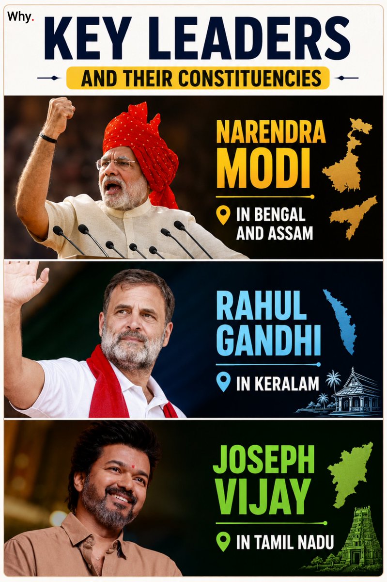 WhyAnybody_'s tweet photo. Key leaders #modi #rahul #vijay https://t.co/ZWPjHkOHmc