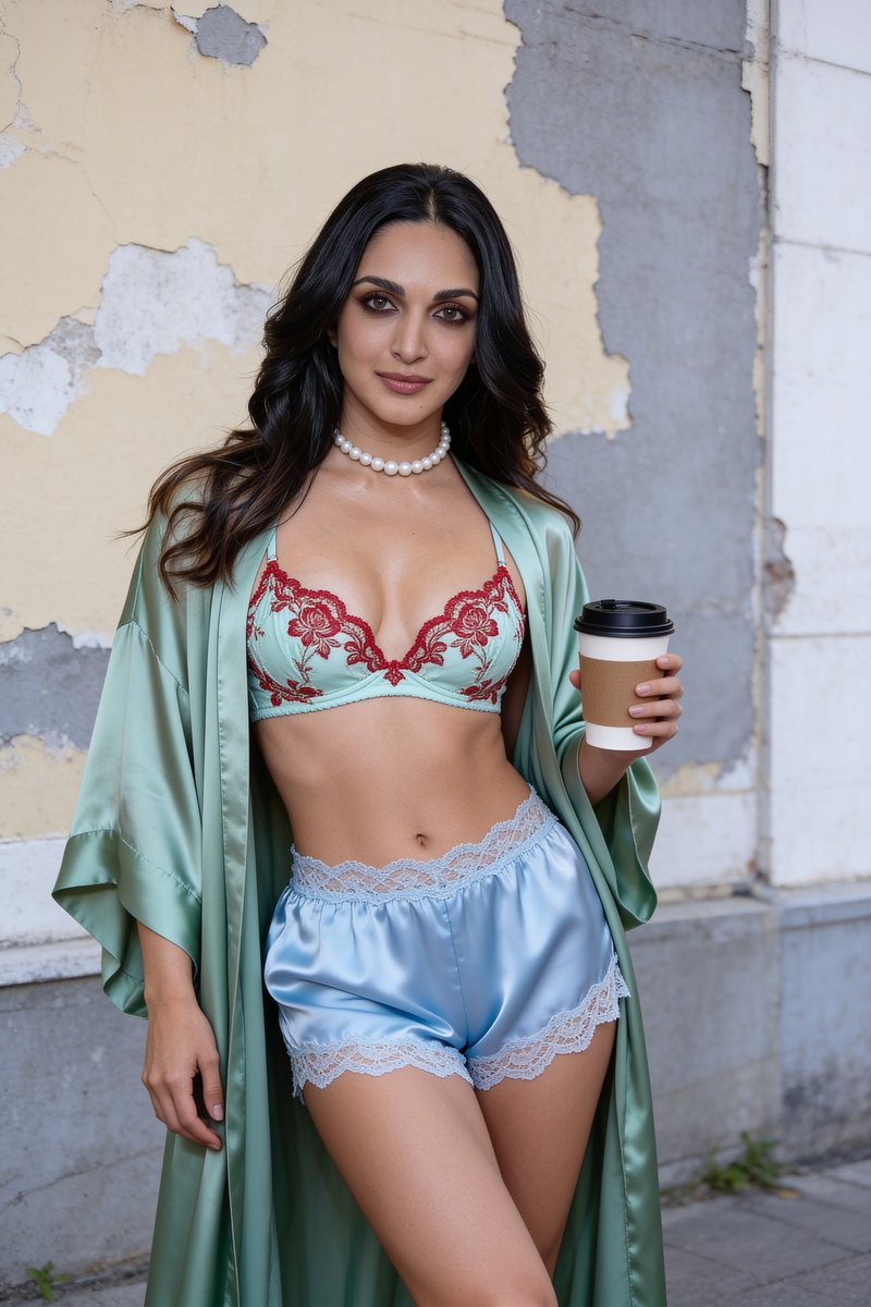 Kiara Advani and Avneet Kaur Enjoying Summer Drink