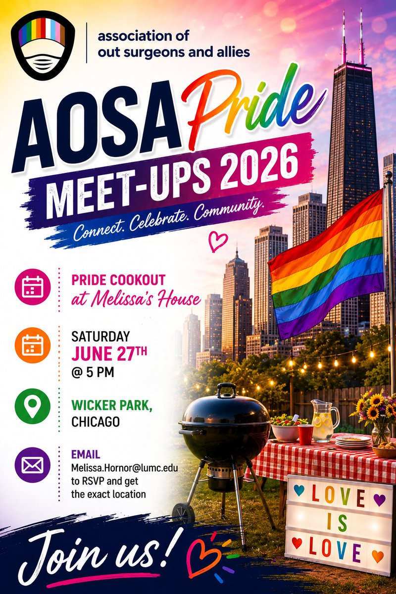 Association of Out Surgeons and Allies (AOSA) tweet media