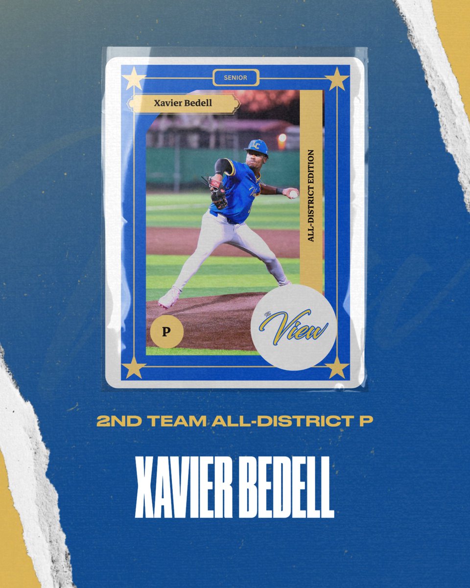 LCPatsBaseball's tweet photo. ⚾️Congratulations to Xavier Bedell on being selected to 2nd Team All-District as a Pitcher in District 9-6A.⚾️
#WeAreLC https://t.co/27cMqwHSFM